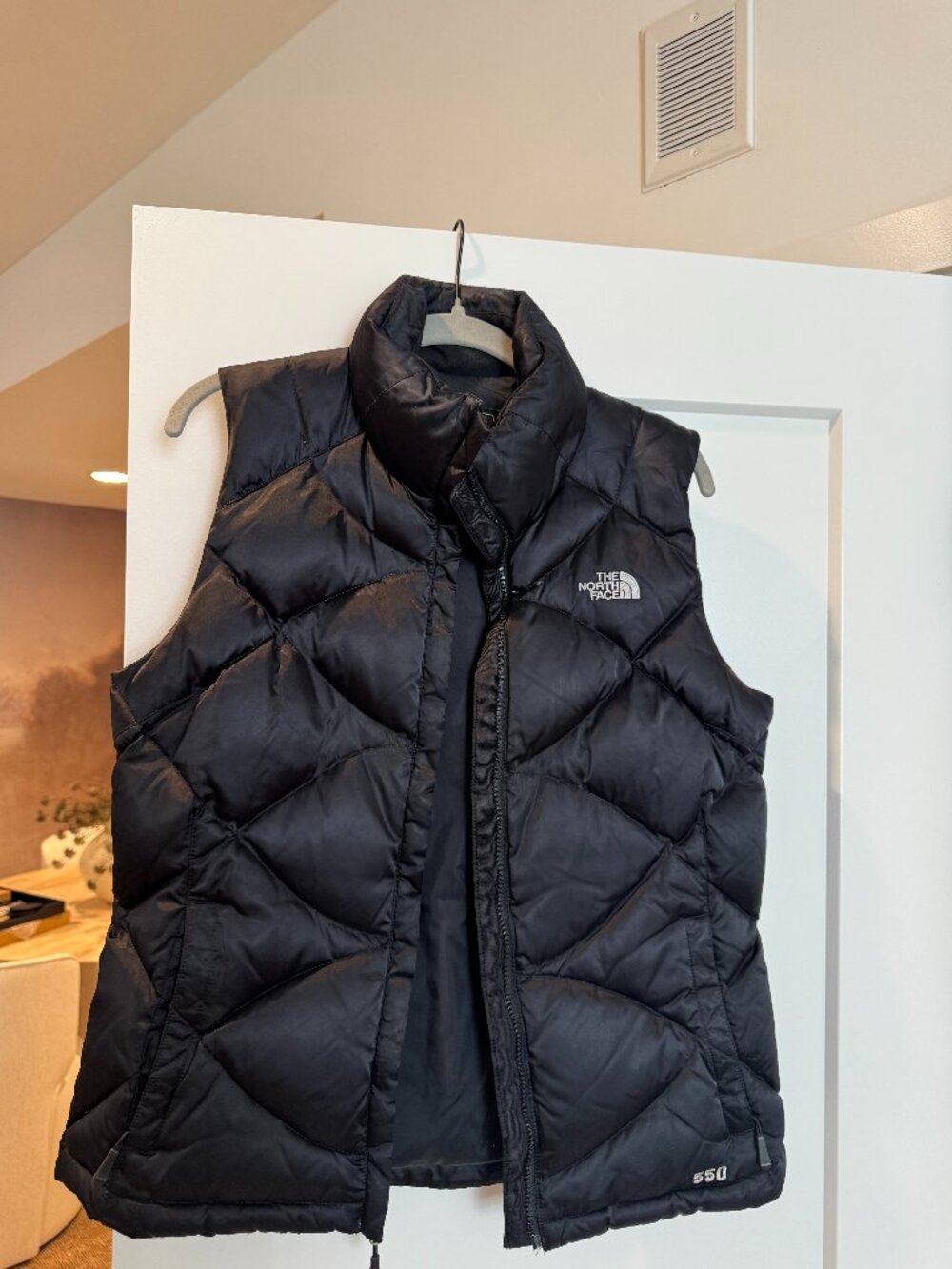 North Face Puffer Vest Black